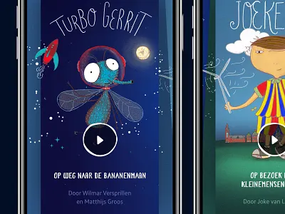 Volkswagen Snelweg Sprookjes (Road Tales) app campaign design interface volkswagen