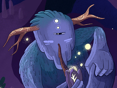 personal project illustration vol3 2d character doodle illustration nature photoshop