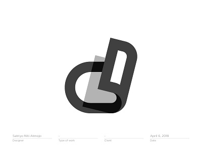 Letter D / d - Logo, Mark, Icon, Branding, Monogram branding clean design effect flat icon identity illustration letter lettering logo logotype mark minimal monogram simple symbol type typography vector