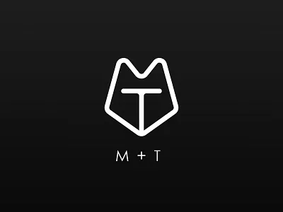 MT Logo black and white logo branding logo logo design mt