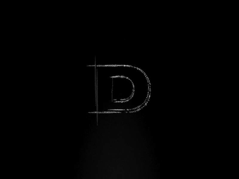 360 Days of Type - D animation c4d design kinetic type typography