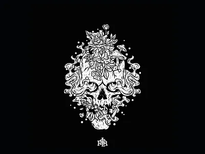 Dead Grow art artwork band band merch bandmerch clothing design deathmetal design drawing illustration logo merch merch design merchandise music music album shirtdesign skull vector vintage