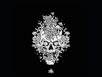 Dead Grow art artwork band band merch bandmerch clothing design deathmetal design drawing illustration logo merch merch design merchandise music music album shirtdesign skull vector vintage