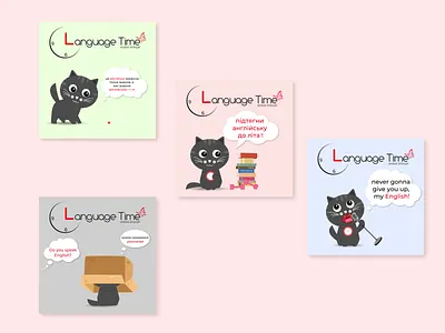 Facebook ads posters branding design flat illustration minimal vector