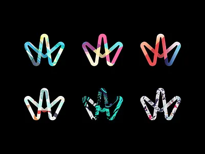 Pattern Variants branding identity logo