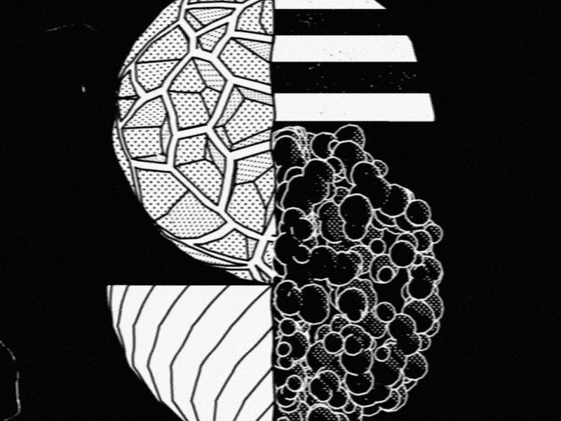 Late Night S animation collage gif illustration mograph