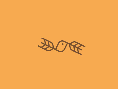 Wheat Bird bakery bird bread breadcrumb concept creative flat fly green icon identity illustration logo design logo designer mark minimal top 9 vector wheat wing
