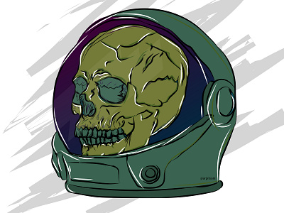 The Space Head art art direction branding design doodle doodle a day graphic design illustration photoshop sketch vector