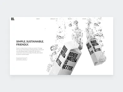 Daily UI #003 - Landing Page 003 dailyui ui webdesign