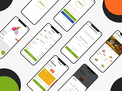 Grocery Mobile App design concept mobile app design mobile application design mobile ui mobile ui design mobile uiux mobile ux ui ux design ui concept ux design