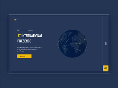 Banking Solution Company - About us banking product banking sector corporate website design interface design ui ux website