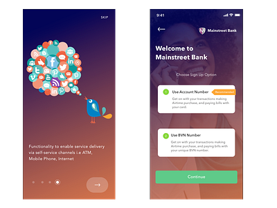 Finance App app ui