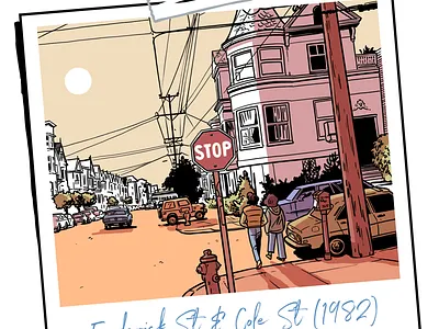 Abandoned comic project bande dessinée bd detail drawing illustration