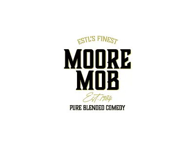 Moore Mob apparel apparel design brand branding design graphic design illustration logo typography vector visual design