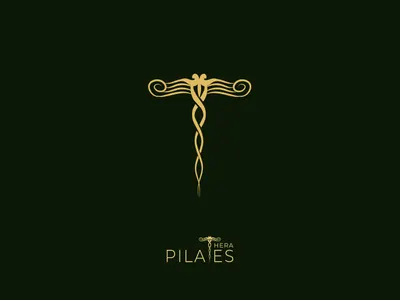 Hera Pilates art clean elegant flat flat design lineart logo logo deisgn minimalistic organic pilates simple symbol symbol design vector