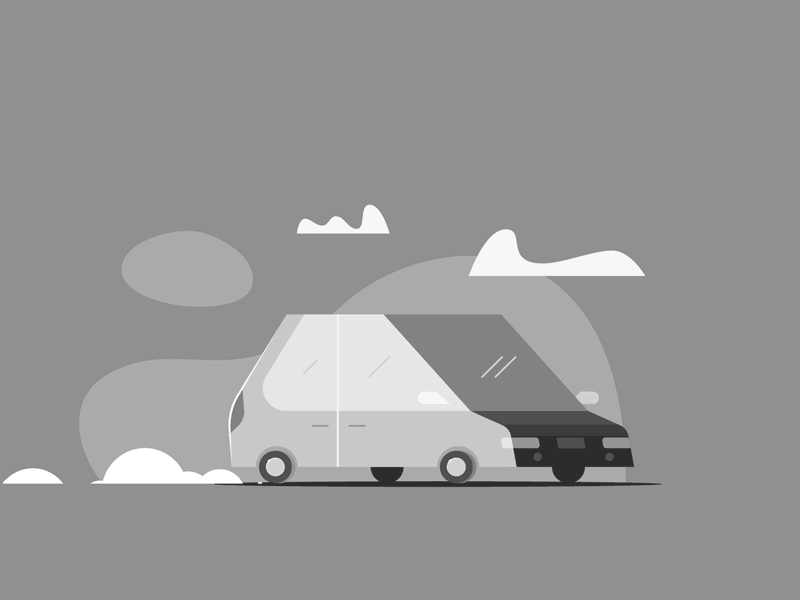 Triploco - Lowest Cost Trip - Waiting after effects animation cab cab booking car design designer driving graphics illustration loop lyft motion motion design motion designer motion graphics uber vehicle