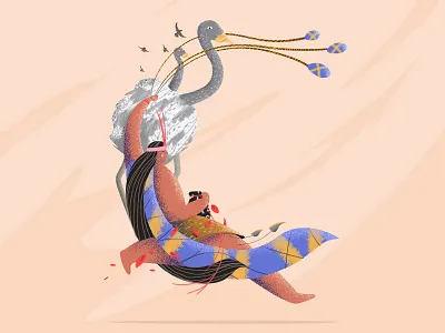 C for 36 Days of Type digitalart ilustration typogaphy vector