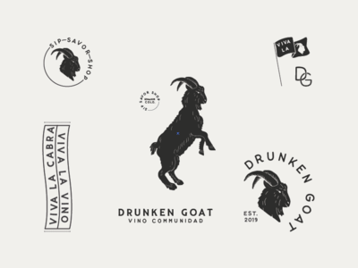 Visual Exploration for a Wine Bar adobe illustrator branding illustration lines logo typography vector