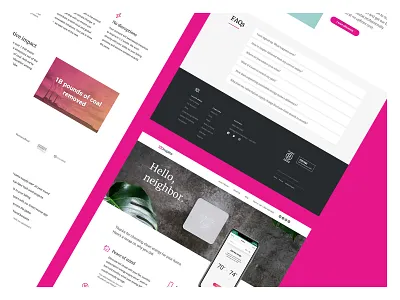 Onboarding Landing Pages branding desktop landingpage responsive typography website