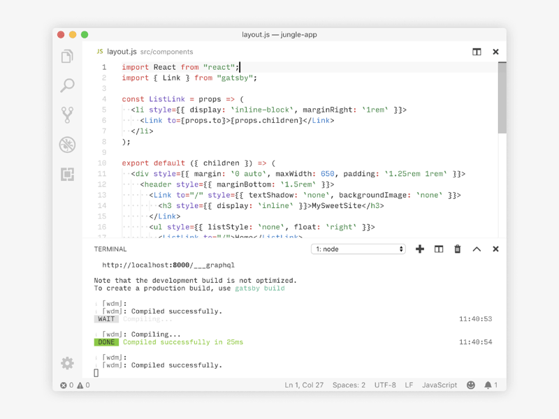 VS Code Min Theme