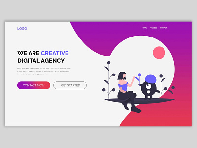 Header illustration illustration illustration agency web web design