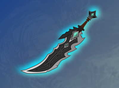 (27/100) Tryndamere's Sword 100 day challenge big swords blue design fantasy fantasy league flat ice illustration league of legends lol minimal moba sword tryndamere ui vector videogame videogamer videogames