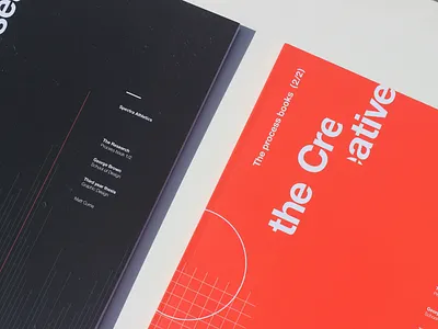 Softcover process books book cover book cover design book design brand strategy branding editorial design graphic design helvetica layout design orange process work thesis project type typography