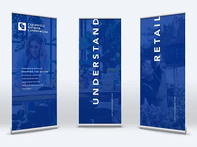 Coldwell Banker Commercial ICSC RECon 2019 Booth Graphics booth coldwell banker commercial conference graphic design real estate retail