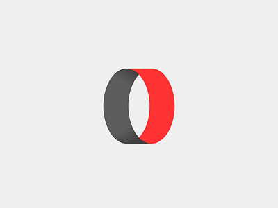 O mark branding design grid grid system icon illustration in out logo logo 2d logo alphabet mark monogram negative space logo o o mark o icon o logo o monogram typography vector