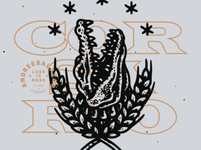 Corsario© andreesalazar art beer art design drawing flash drawing handcrafted handmade illustration