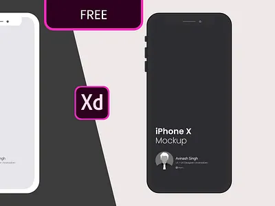 Iphonex Mockup adobe adobe xd art assets free illustration iphaze iphone iphone app iphone app development iphone mockup iphonex mockup ui vector xd