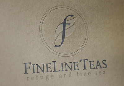 FineLine Tea Logo Design branding branding package design graphic design logo vector