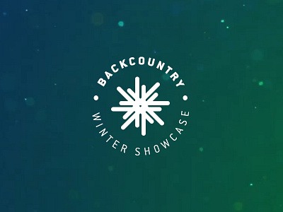 Backcountry Winter Showcase Logo logo ski