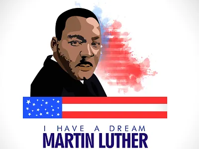 Martin Luther king art artoftheday artsy character creative design digitalpainting draw fanart graphic graphic design graphic art graphic artist illustration instaartist martin luther king sketch vector vectorart vectorartwork