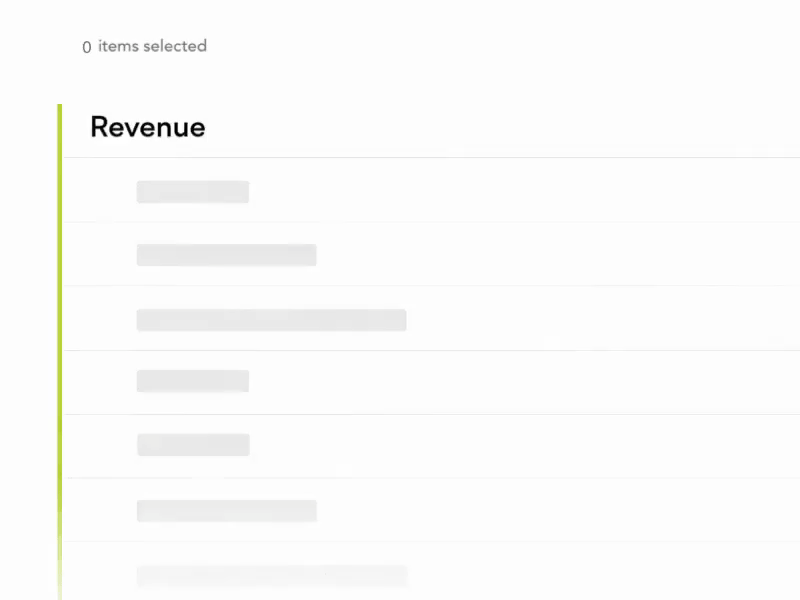 Multi-select & Group fintech interaction design motion product design ui motion web app