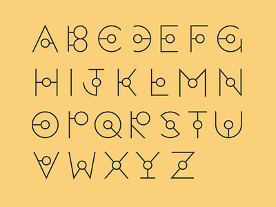 Alien typeface alien extraterrestrial font futurisitc geometric martian space type art type design typeface typo typography ufo