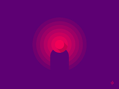 CIRCLE OF THINKING back care center chakra circle dot girl hat illustration negative space round vector wheel