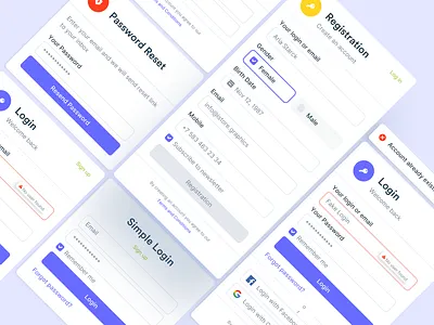 🚪Sign in / Sign up banner button design system enter login login box money popup price table registration registration form sign in sign up text editor ui ui dashboard ui kit wallet