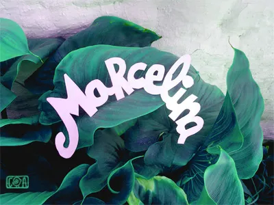 101 colour concept illustration lettering like logo marce pattern plantas plants texture typeface typo