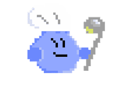 Pixel Art Purple Cook cook jelly pixel art yummy