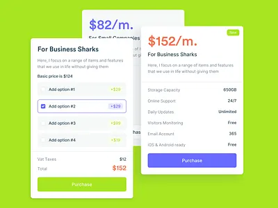 🏷 Price Tables add card banner button credit card design system money payment payment app popup price options price table price tables pricing text editor transaction ui ui dashboard ui kit wallet