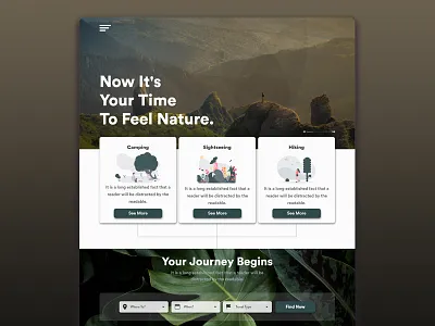 SuperMegaTravel adobe xd design illustration landing page travel travel design ui web web development webdesign