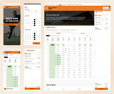 The Hive - A White-Label Venue Management System information architecture ux