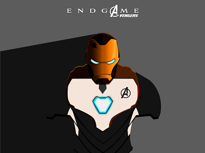 Ironman Mark LXXXV adobe illustrator avengers design endgame epic icon illustration infinity war iron iron man ironman marvel marvel studios movies vector