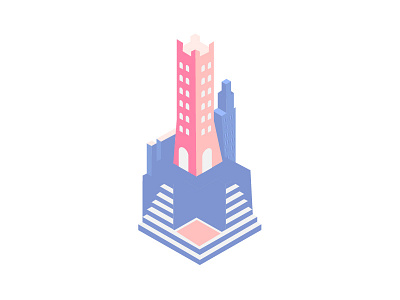 Isometric Experiments branding design illustration isometric isometric art isometric design isometric icons logo design minimal vector