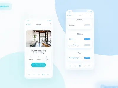 Mobile App for Pivot account basket branding clean app cornflower blue design follow follow me interace iphonexs minimal mobile mobile app pastel colors sketch ui ui ux user ux vacancy work search