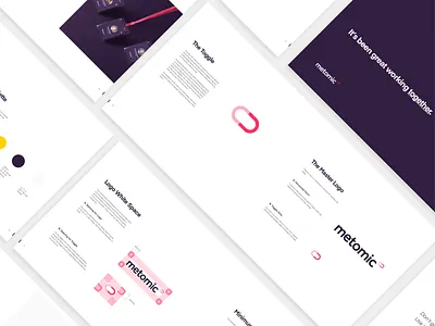 Metomic — Branding Guidelines brand designer user experience gdpr homepage logo marketing site privacy privacy automation saas security tech together ui ux website