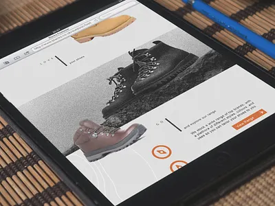 Blacks Outdoor Clothing Landing Page clothing css design digital digital design graphic design html landing page outdoor shoes ui ux web web design webpage website website design