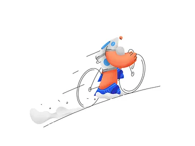 Racer design illustration lineart racer texture