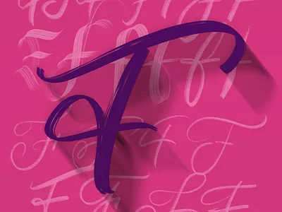 F / 36DaysOfType 36days f 36daysoftype art calligraphy lettering